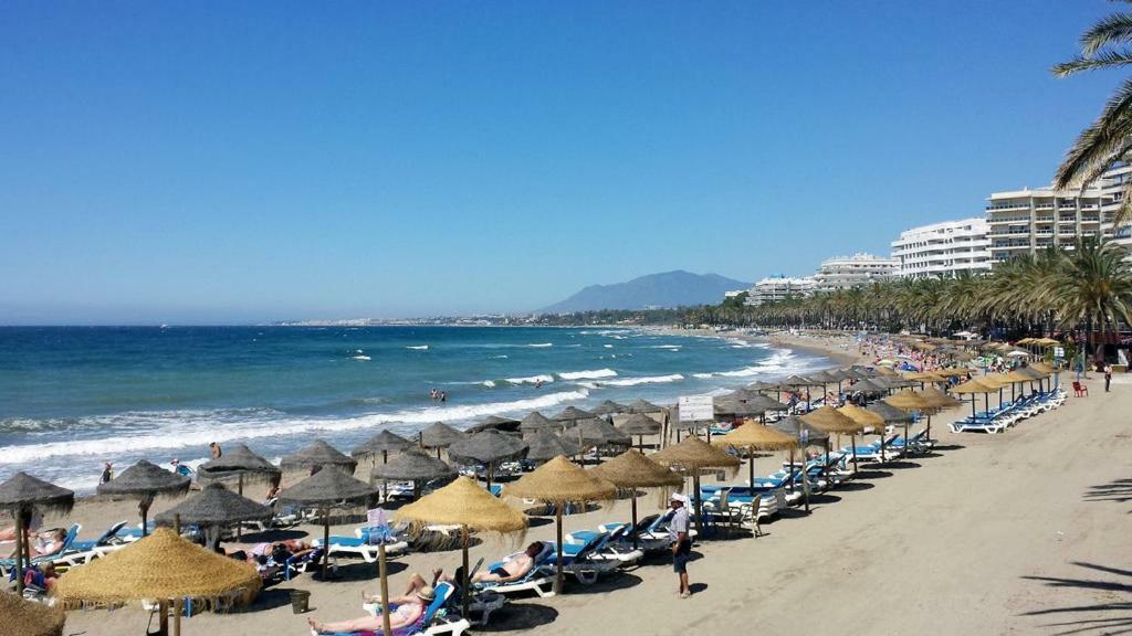 Marbella Luxury Frontline Beach W Panoramic View Bagian luar foto
